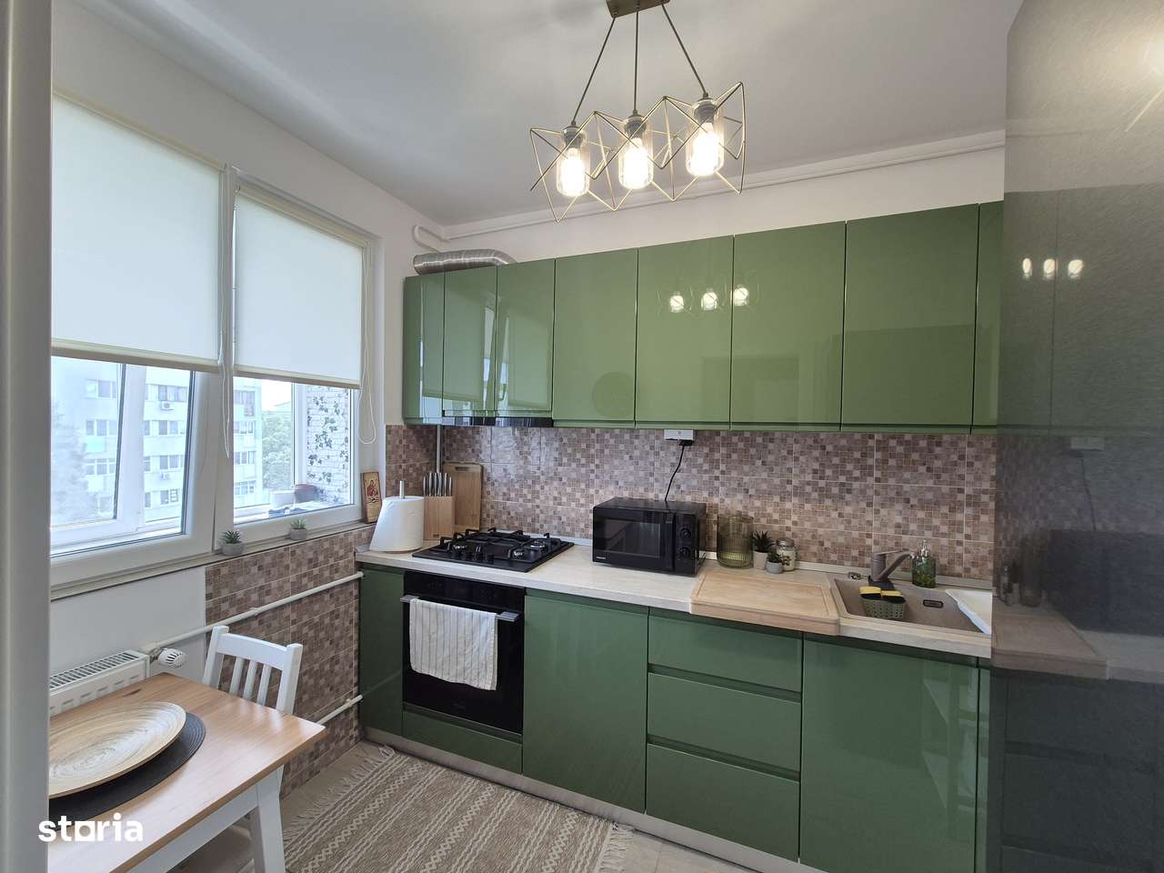 APARTAMENT 2 CAMERE-ION MIHALACHE-1 MAI-RENOVAT+UTILAT+MOBILAT-59MP - Imagine principală: 5/15