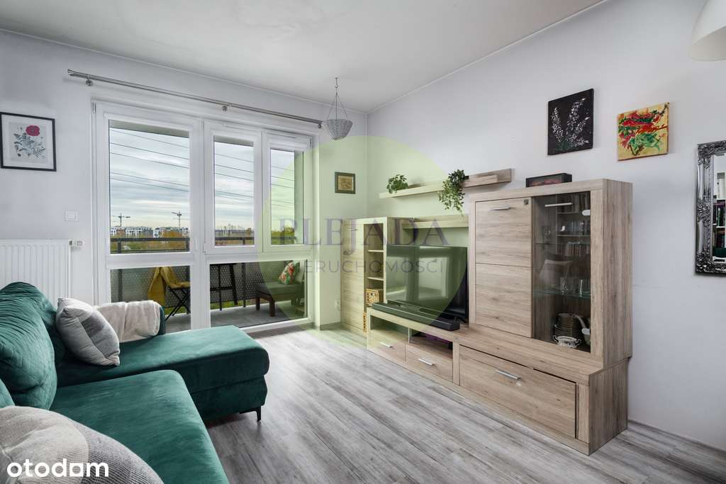 3pok, duży salon, balkon, piękna kuchnia, park&PKP-9