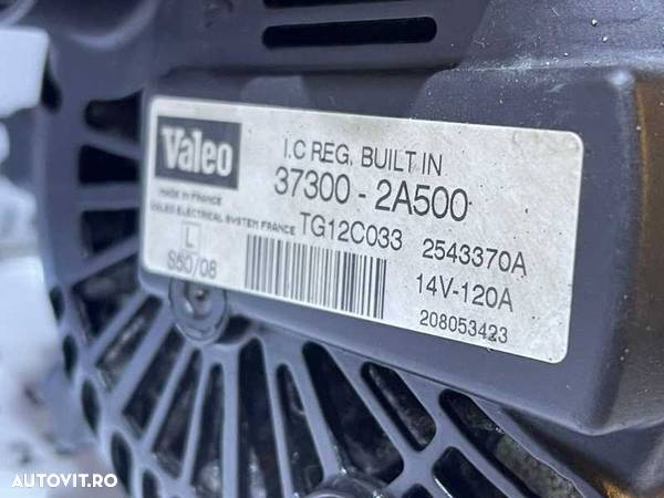 Alternator 14V 120A Kia Cerato 1.5 CRDI 2005 - 2009 Cod 37300-2A500 373002A500 - 5