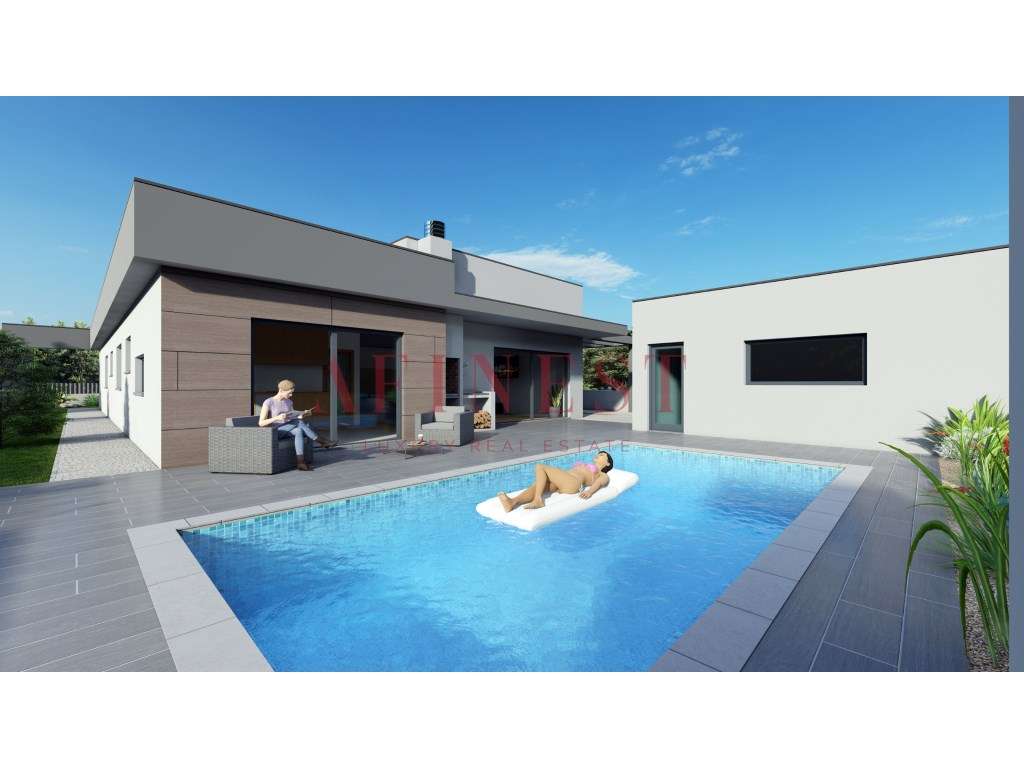 MORADIA T5 COM 5 SUITES COM PISCINA AQUECIDA, PISO RADIANTE E ACABA... - Grande imagem: 4/26