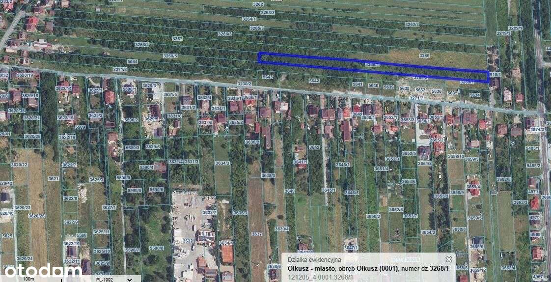 Działka, 5 438 m², Olkusz-4