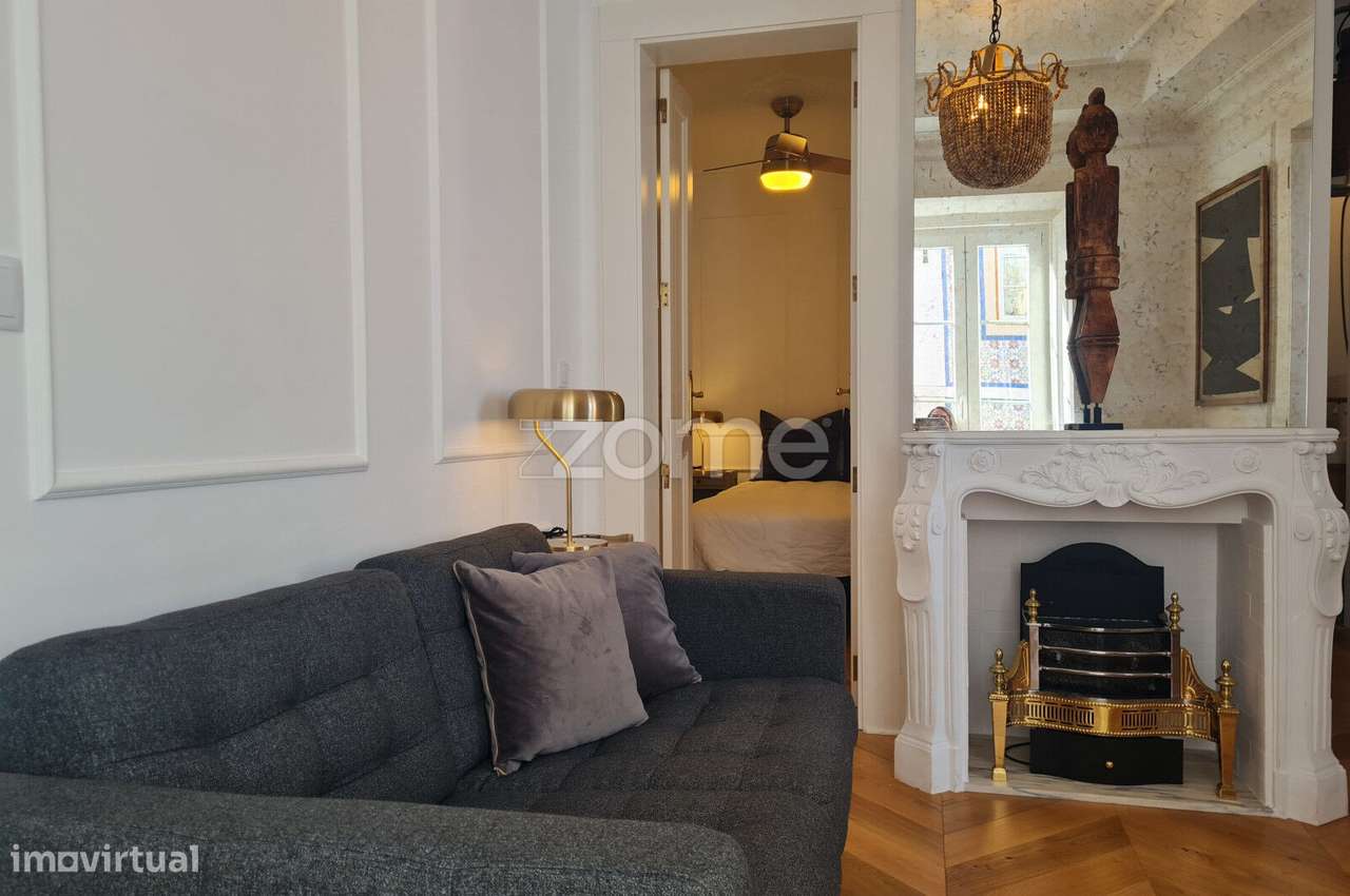 Apartamento T1 mobilado e equipado na Graça, Lisboa | ARRENDAMENTO - Grande imagem: 2/17