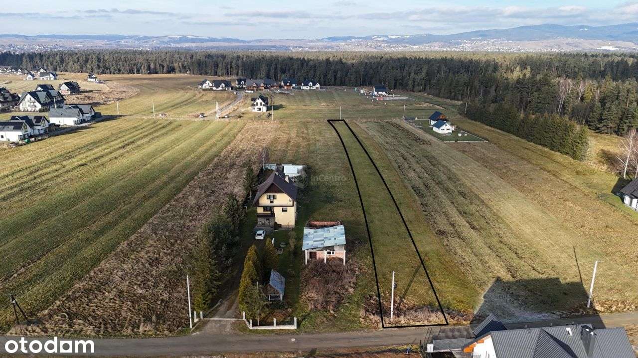 Działka, 2 002 m², Zaskale
