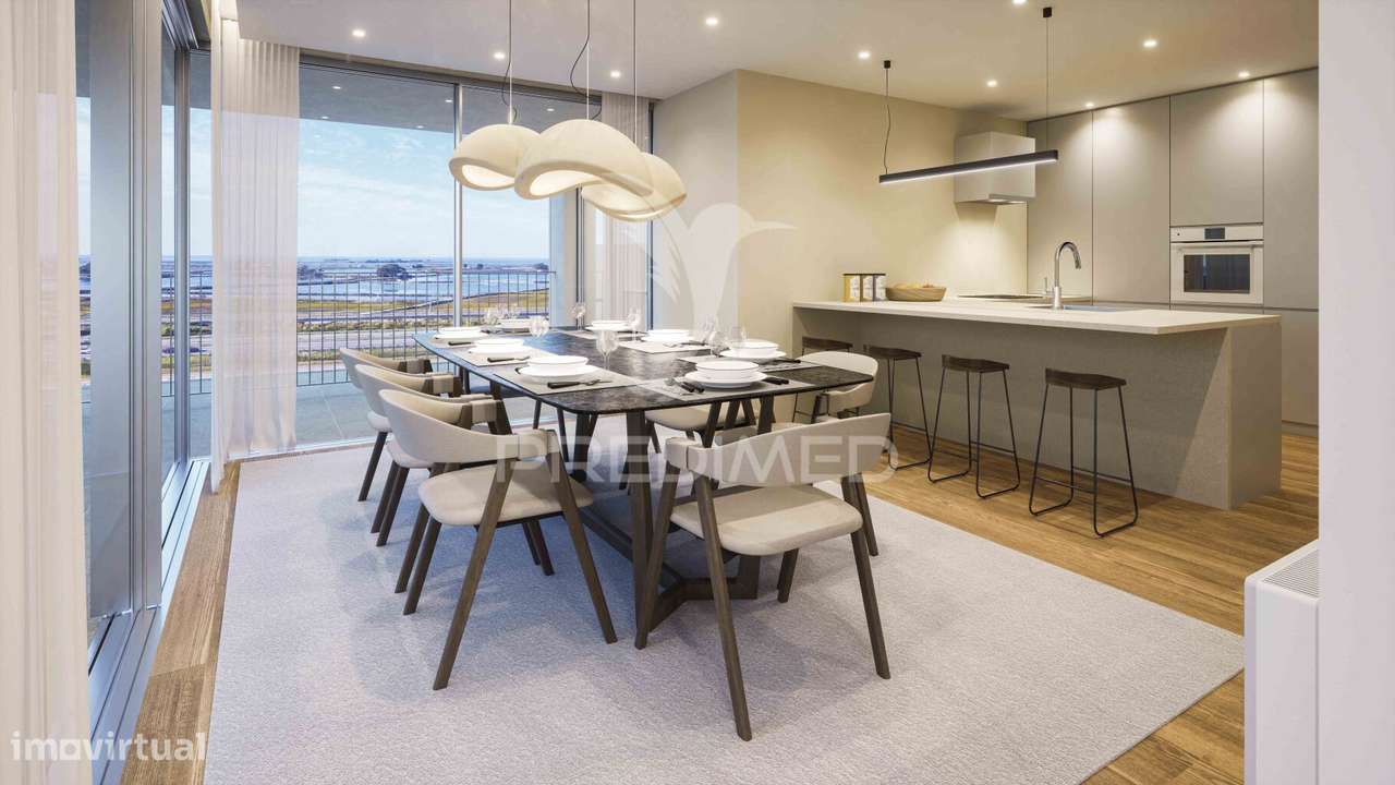 Apartamento T2 com suite, varanda e 2 garagens – Barrocas, Aveiro - Grande imagem: 5/17