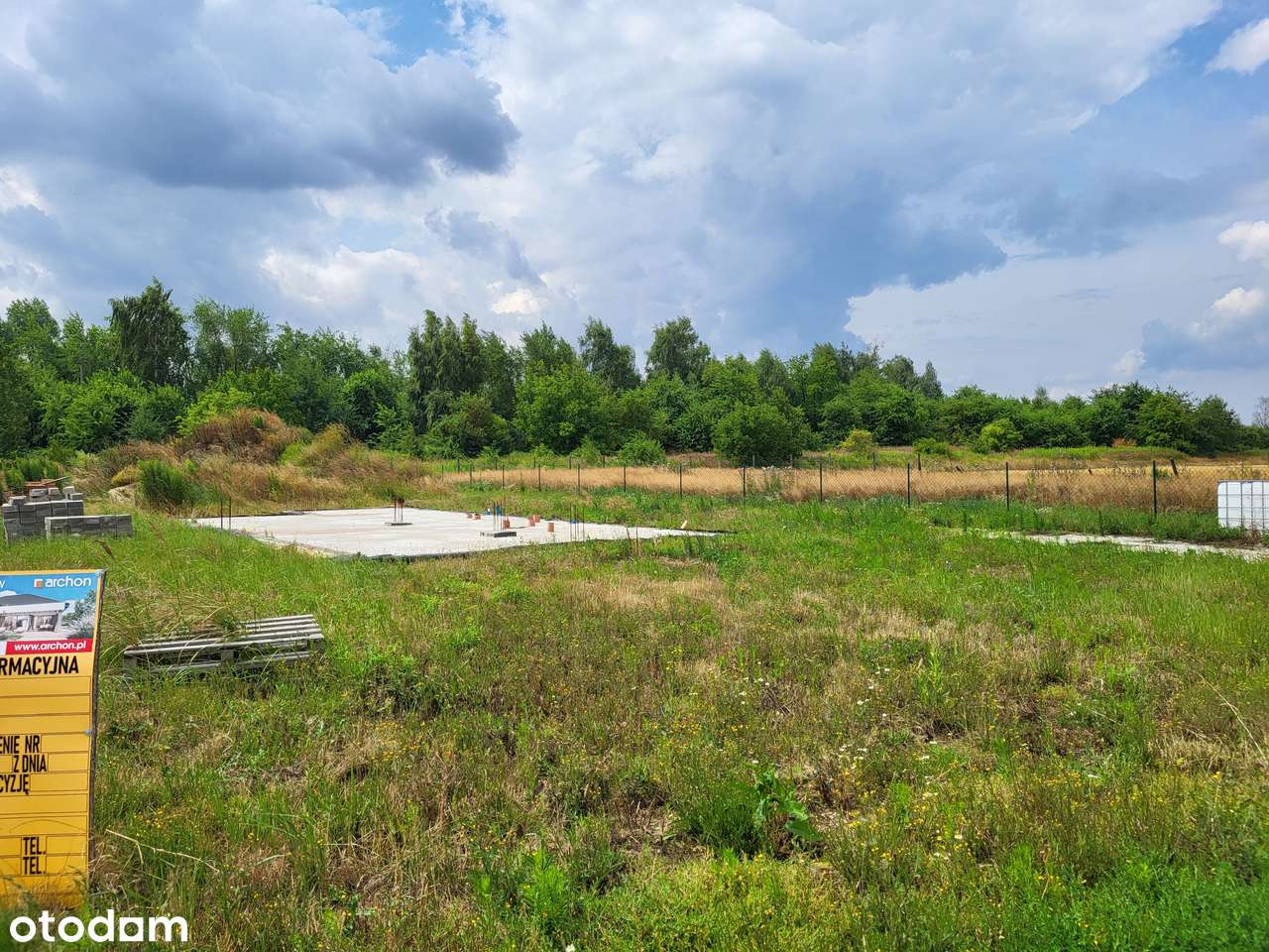 Działka budowlana z fundamentem |1000 m2 | Dom 100 m2 | Rakoszyce - Pełny obrazek: 5/8