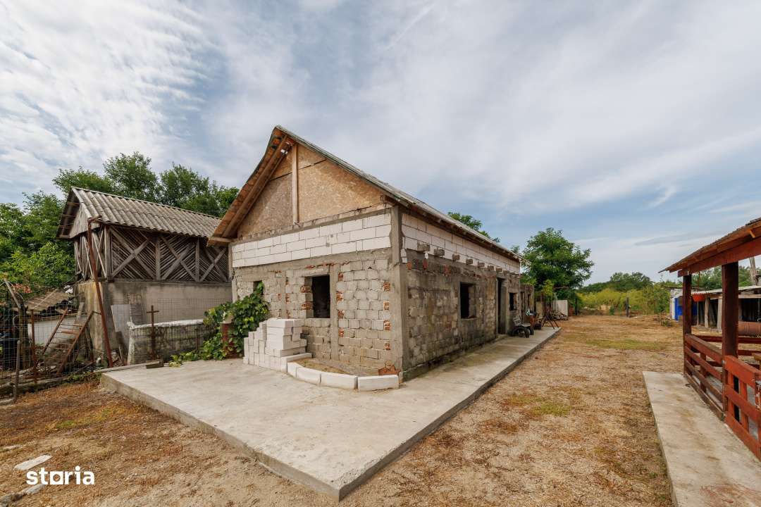 Casa+teren 2.140 mp de vanzare – Ciesti, Lunca Corbului– la doar 3-4