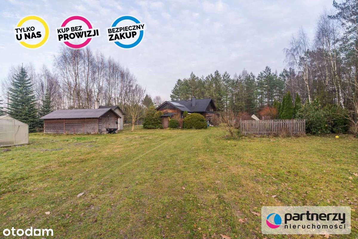 1,5 ha Bory Tucholskie! Dom całoroczny + 2 domki!-18