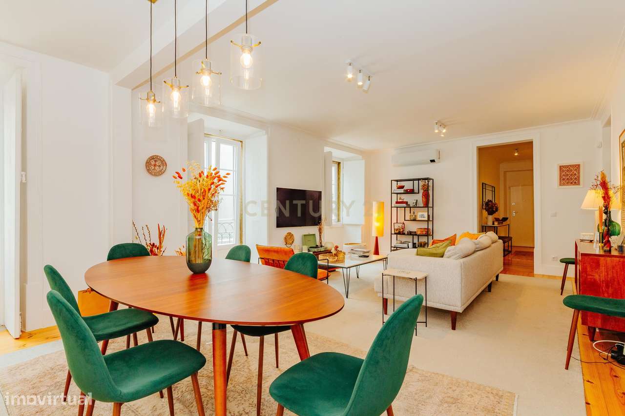 T4 Convertido em T3 Rua de Andaluz (Marques de Pombal) - Grande imagem: 2/37