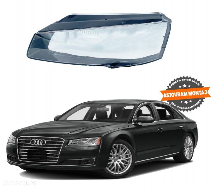 Sticla Far Stanga Audi A8 D4/4H (facelift) 2013 2014 2015 2016 2017 2018 - 1