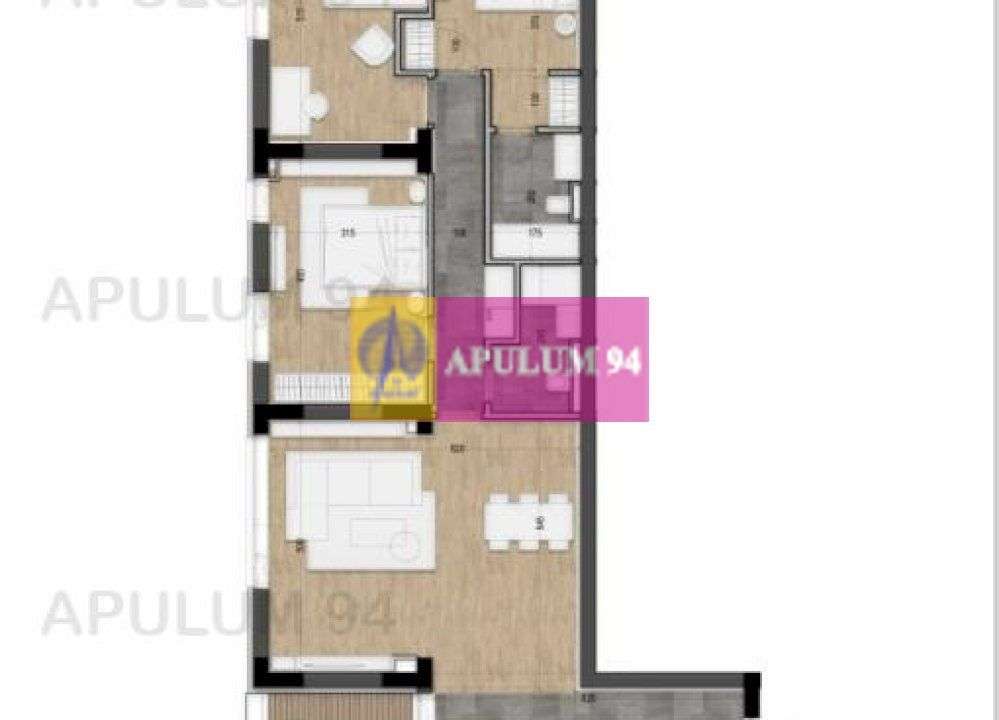 Apartament 4 camere UNIC | Armeneasca Licurg 2 - Imagine principală: 5/6