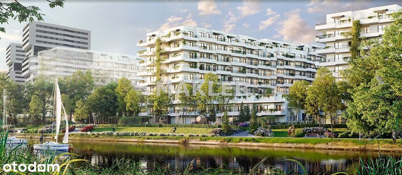 Nowoczesne osiedle z widokiem na rzekę!!-1