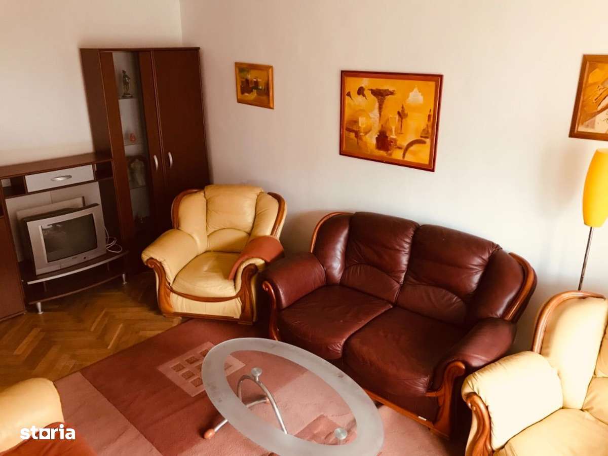 Ap. cu 4 cam., mobilat, Tudor, et.3 /4, langa scoala 20, 2 balcoane-2