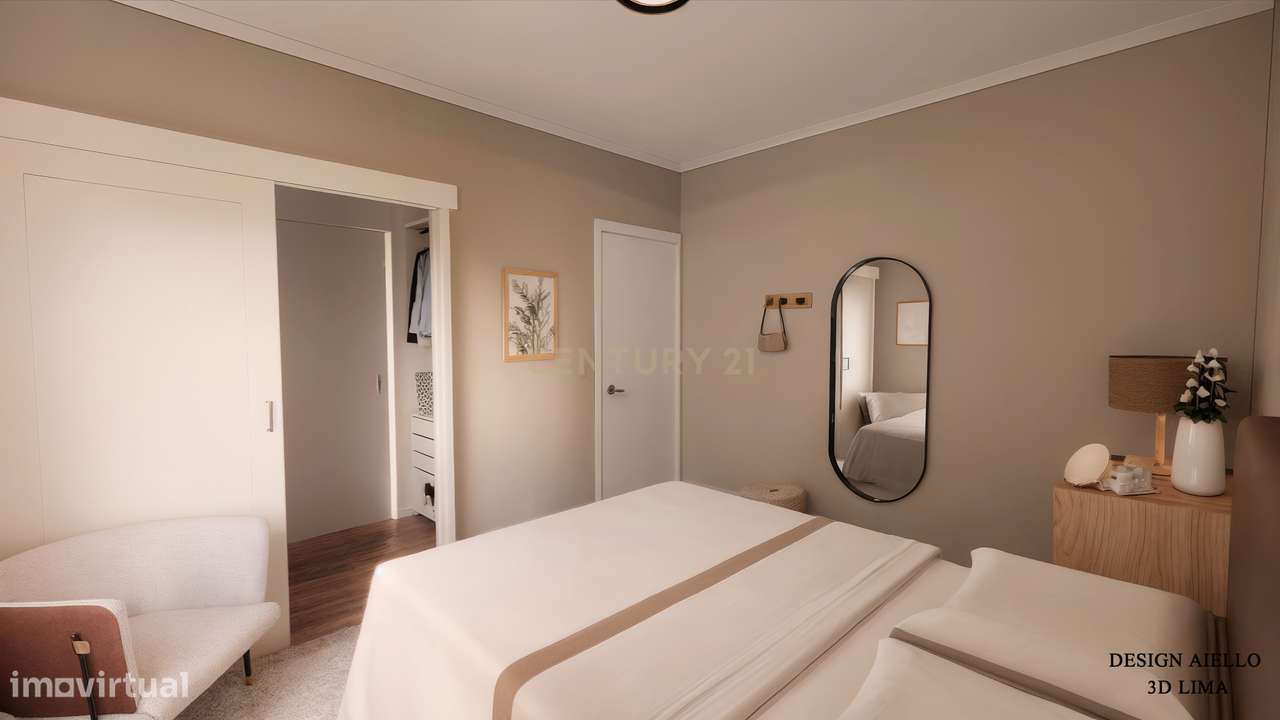 Duplex T3 Remodelado | Garagem | Elevador | Praceta José Lamosa – Brag - Grande imagem: 5/8