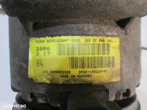 Compresor AC Ford Escort an 1999 2000 2001 2002 2003 2004 cod 9M5M-19D629 1.8 16V - 3