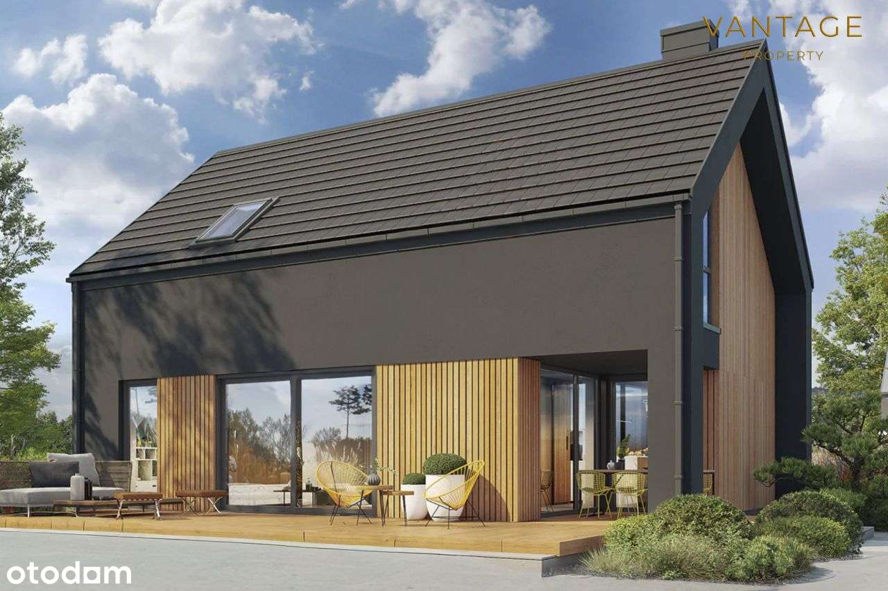 Nowoczesny dom 20 km od Krakowa (gm. Biskupice) - Pełny obrazek: 2/10