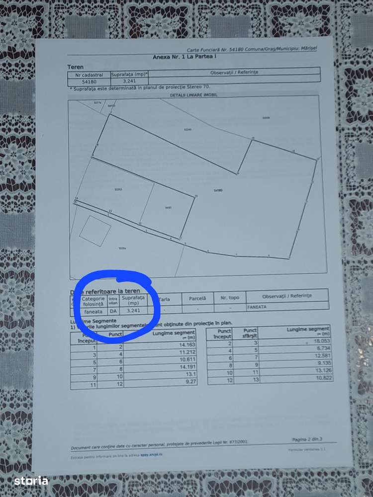 Vand teren intravilan Cluj Marisel - Imagine principală: 4/4