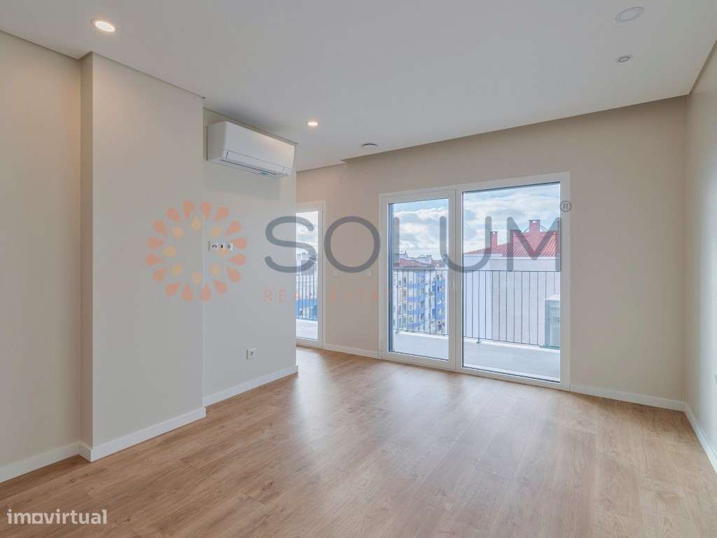 Duplex T2 novo, com grande terraço - Montijo-14