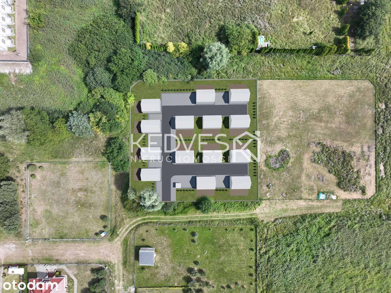 Działka w Rogowie - 400m od plaży - MPZP-3