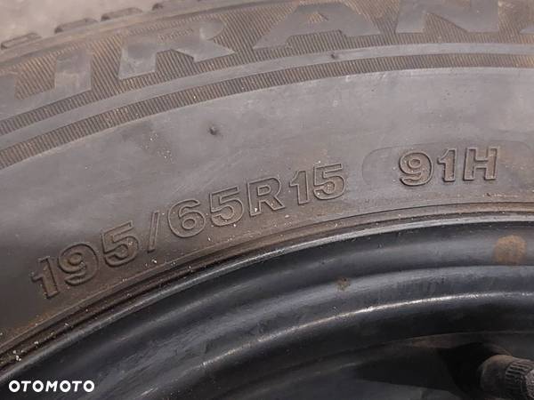 KOŁO FELGA OPONA ZAPAS 5X110 195/65R15 FI65,1 OPEL - 7