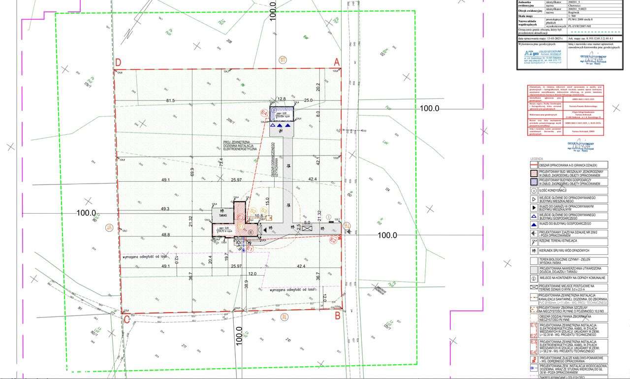 pod Rezydencję  ,z projektem i poz na budowę !!.Rogówek , ponad 1,5 ha-8