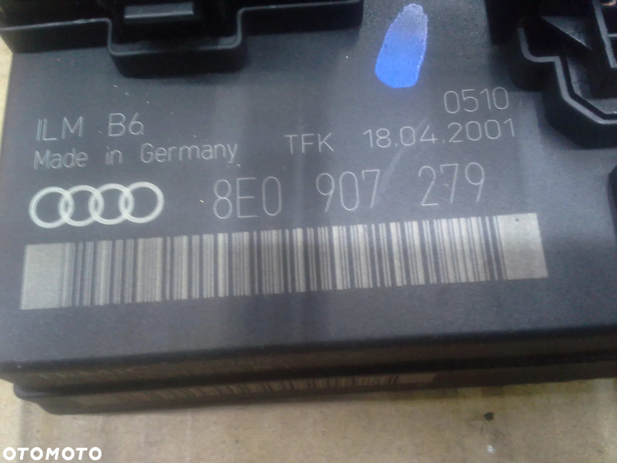Audi A4 B6 B7 1.6 8V ALZ zestaw startowy stacyjka klucze komputer 8E0906018AF 5WP40092 03 - 5