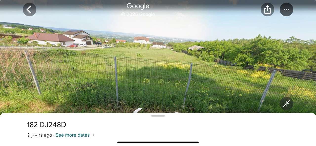 Teren intravilan 458 mp, la strada, priveliste panoramica, Bucium-Paun - Imagine principală: 3/4