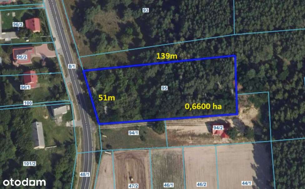 Na sprzedaż działka budowlana przy Złotogórskim Parku Krajobrazowym-2