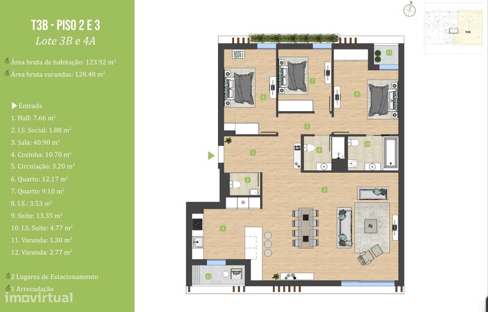 Magnífico Apartamento T3 | Oeiras - Grande imagem: 5/6