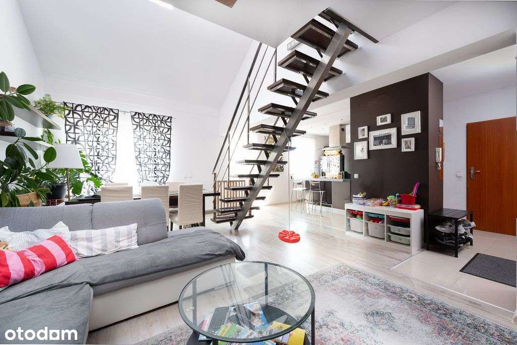 Dwupoziomowe mieszkanie, Radzikowskiego, Kraków - Pełny obrazek: 3/20