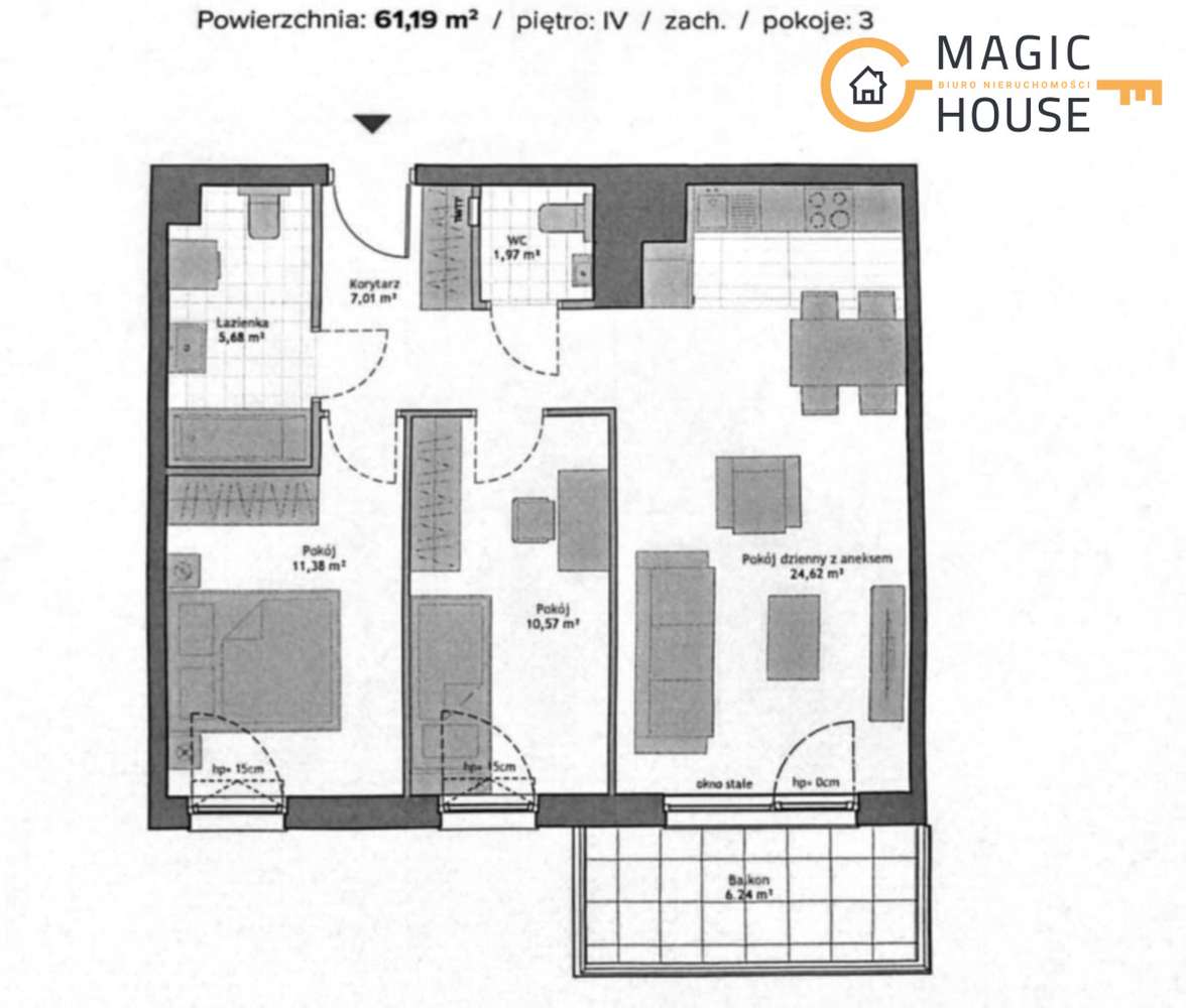 Mieszkanie 3-Pokojowe wykończone pod klucz-15