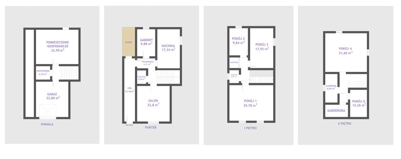 Dom szeregowy I Świetna lokalizacja i wiele możliwości I-19