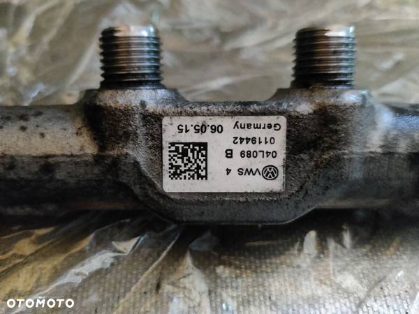 Listwa wtryskowa 2.0 TDI Skoda Superb Octavia 3 VW Passat Golf Passat Seat Audi Kompletna  04L089B - 4