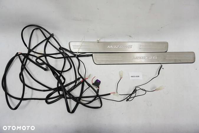 LISTWY PROGOWE OZDOBNE LED MAZDA 6 III GJ LIFT - 1