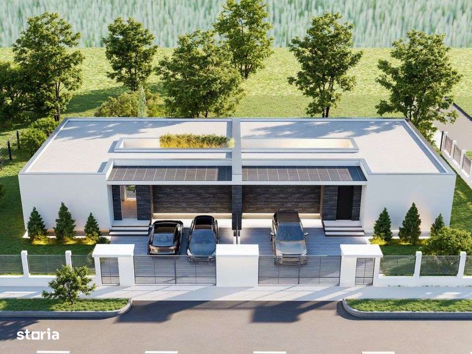 Duplex Modern – 4 Camere | Curte Interioara de luminina - 0% COMISIO-1