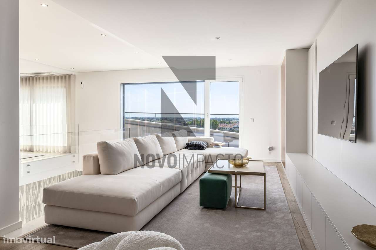 T4 Duplex de Luxo Mobilado, com 2 Terraços e Box para 2 Carros | Mo...-22