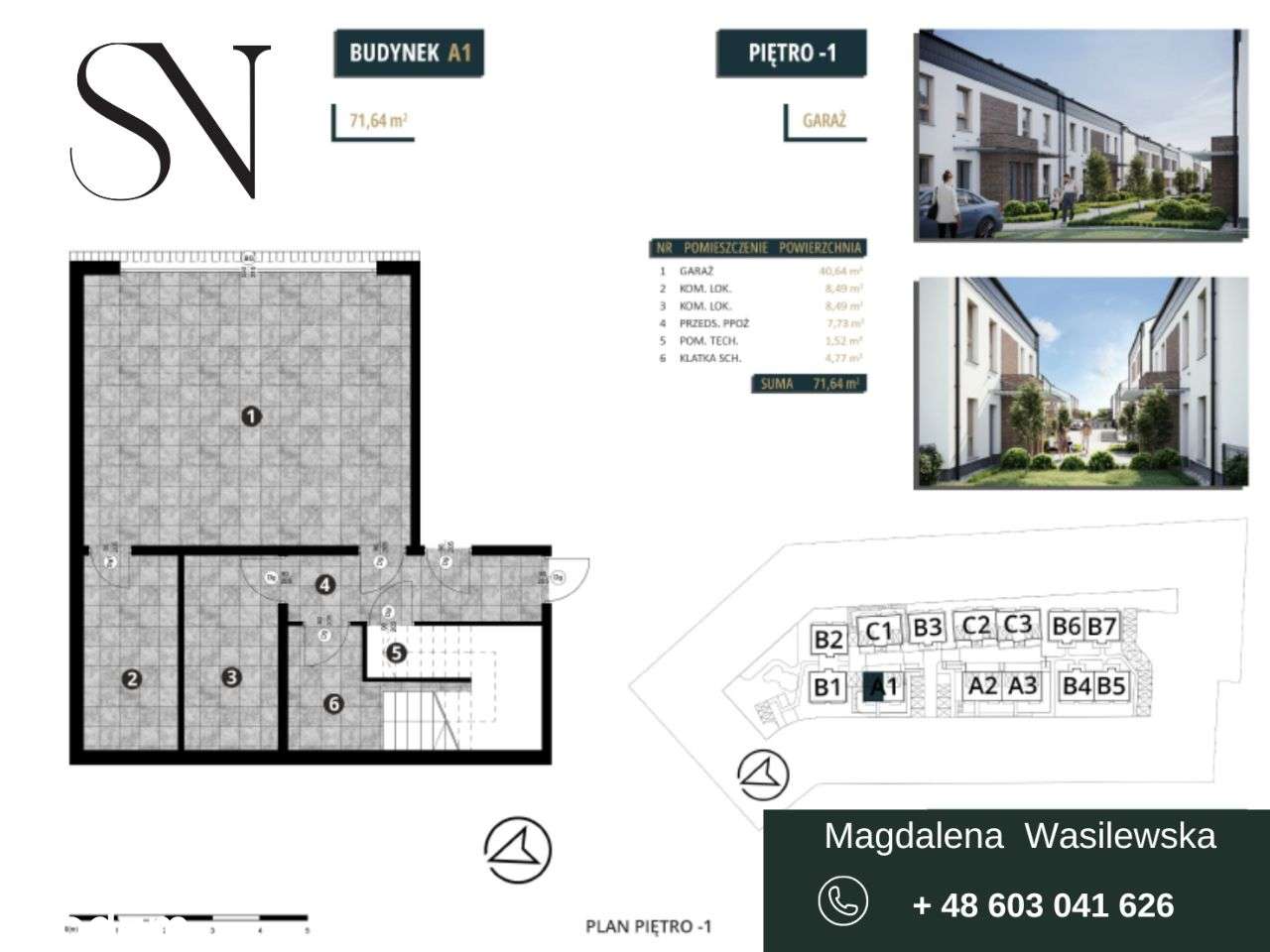 3-pokoje z ogródkiem i garażem - Pełny obrazek: 4/11