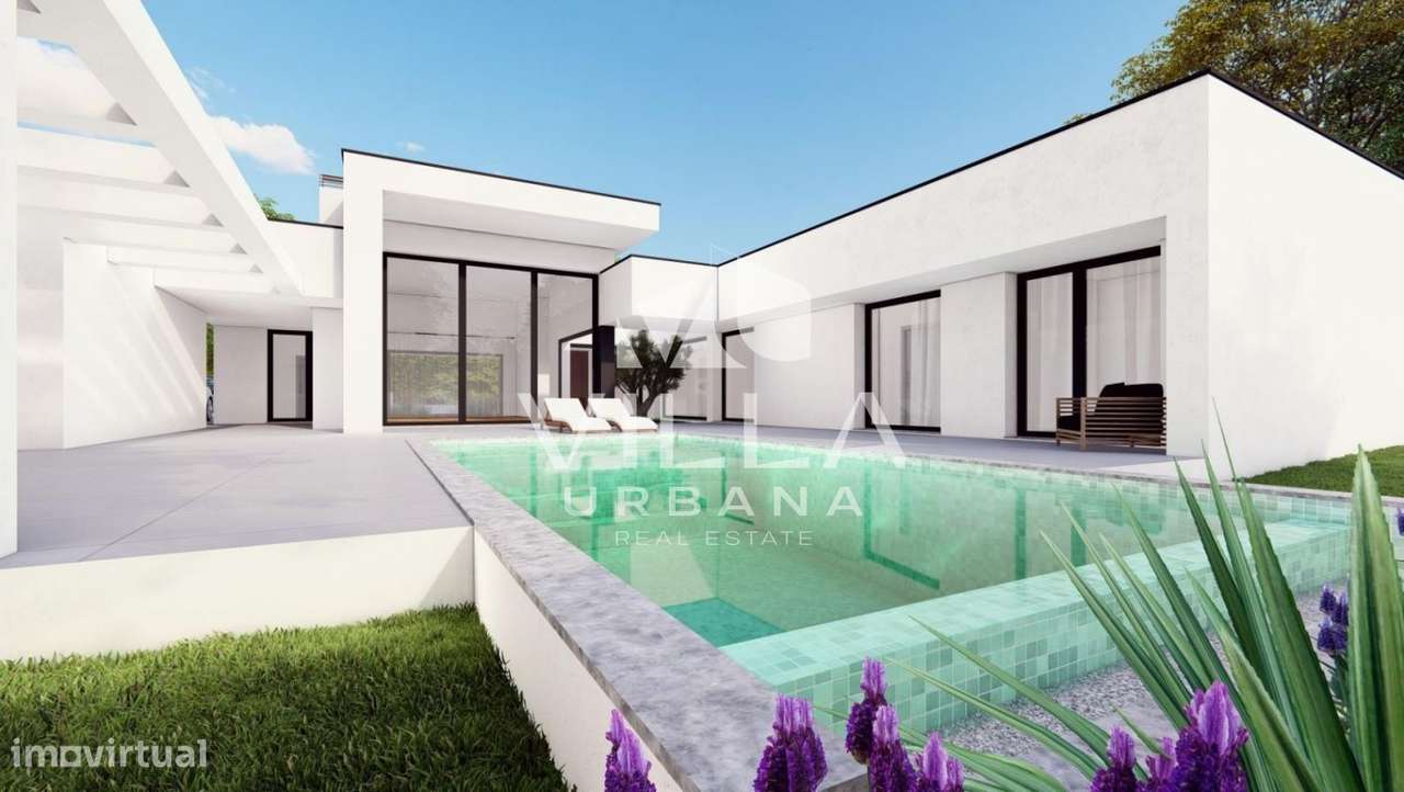 Moradia T4 Térrea Situada na Quinta das Laranjeiras em Fernão Ferro-9