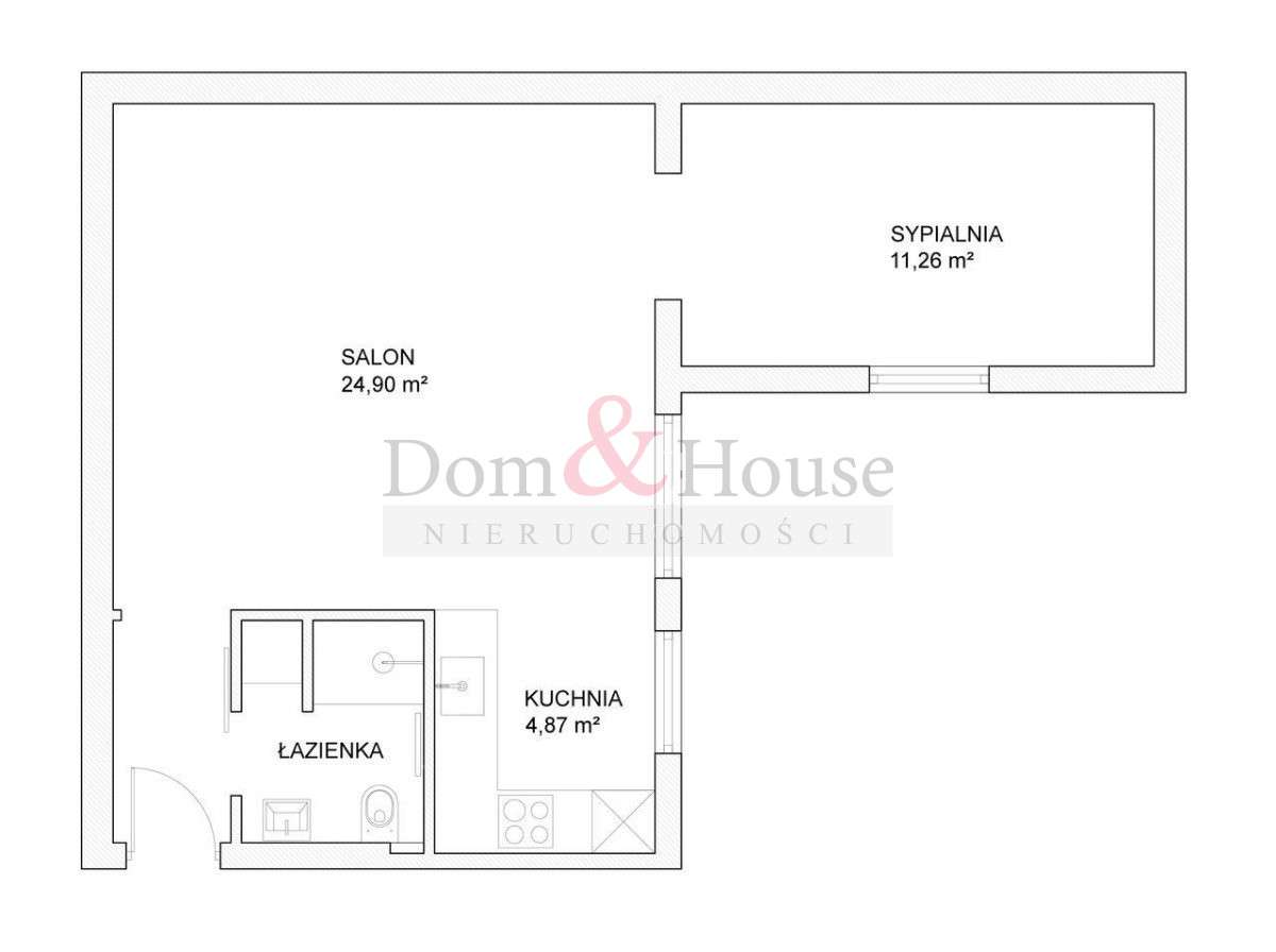 Nowoczesny loft  dwa pokoje na Abrahama - Pełny obrazek: 5/12