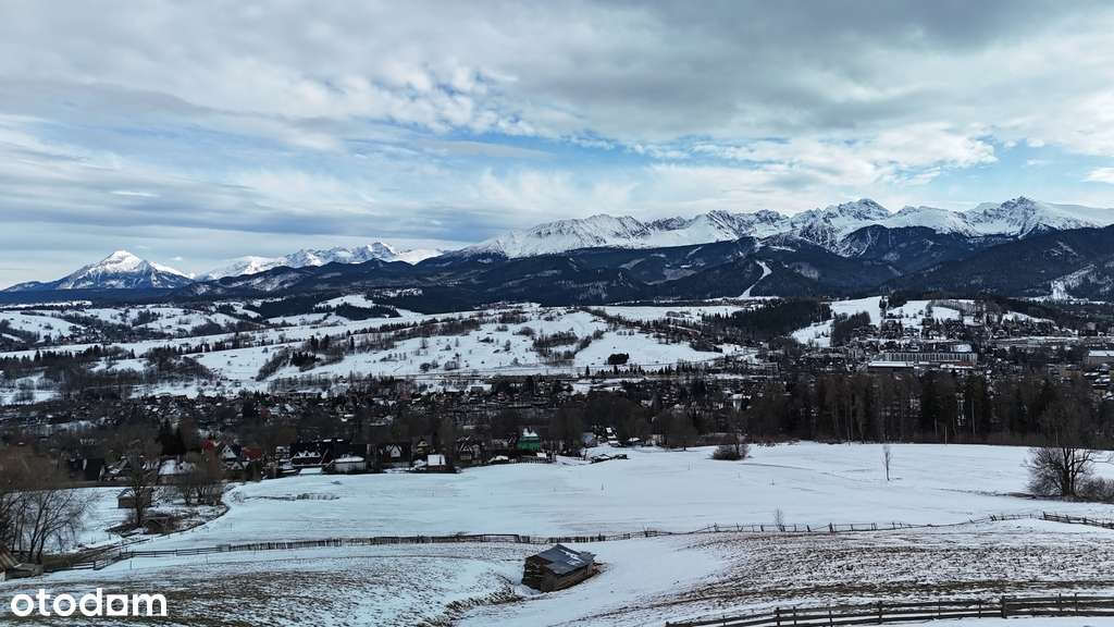 Działka rolna z panoramicznym widokiem na Tatry.-8