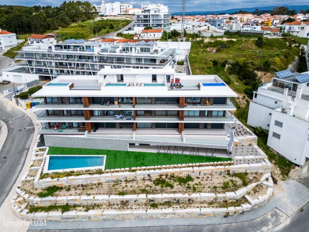 Apartamento T2 na Nazaré - Vista Mar com piscina e garagem-8