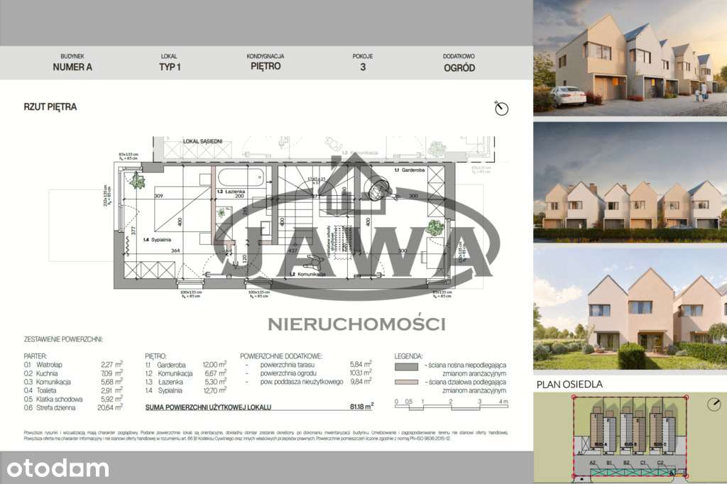 Nowe Osiedle w Myślęcinku ul. Jaskółcza | 81,18 m2 - Pełny obrazek: 5/6