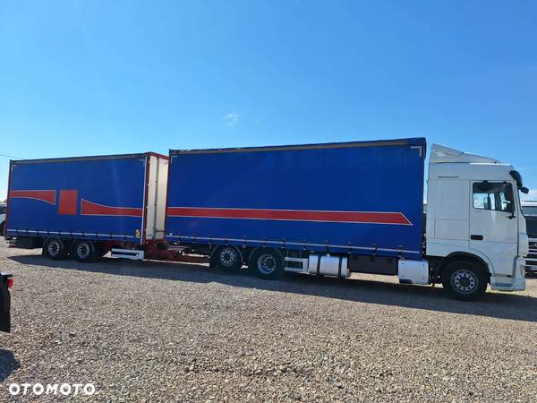 DAF XF480 6X2 2018 RETARDER + PRZYCZEPA TANDEM PRZEJAZDOWY Import Francja - 4