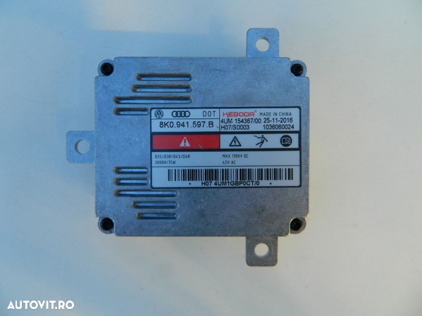 Droser Balast Xenon Audi ,VW cod 8K0941597B - 2