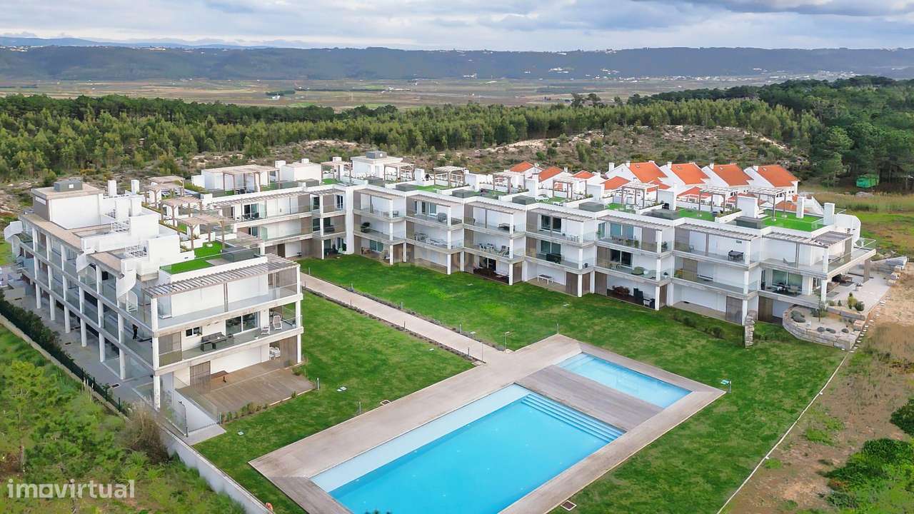 Excelente apartamento T2 - Condomínio de luxo na Nazaré - Vista mar - Grande imagem: 4/47