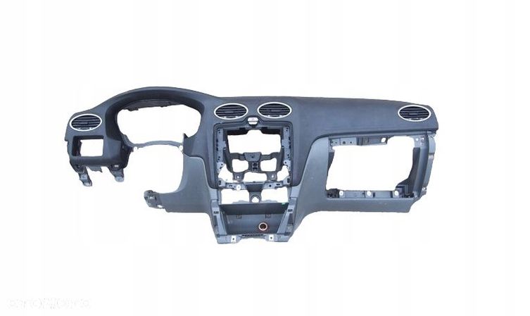 KONSOLA KOKPIT DESKA + PODUSZKA POWIETRZNA FORD FOCUS MK2 FL LIFT 2007-2011 - 1