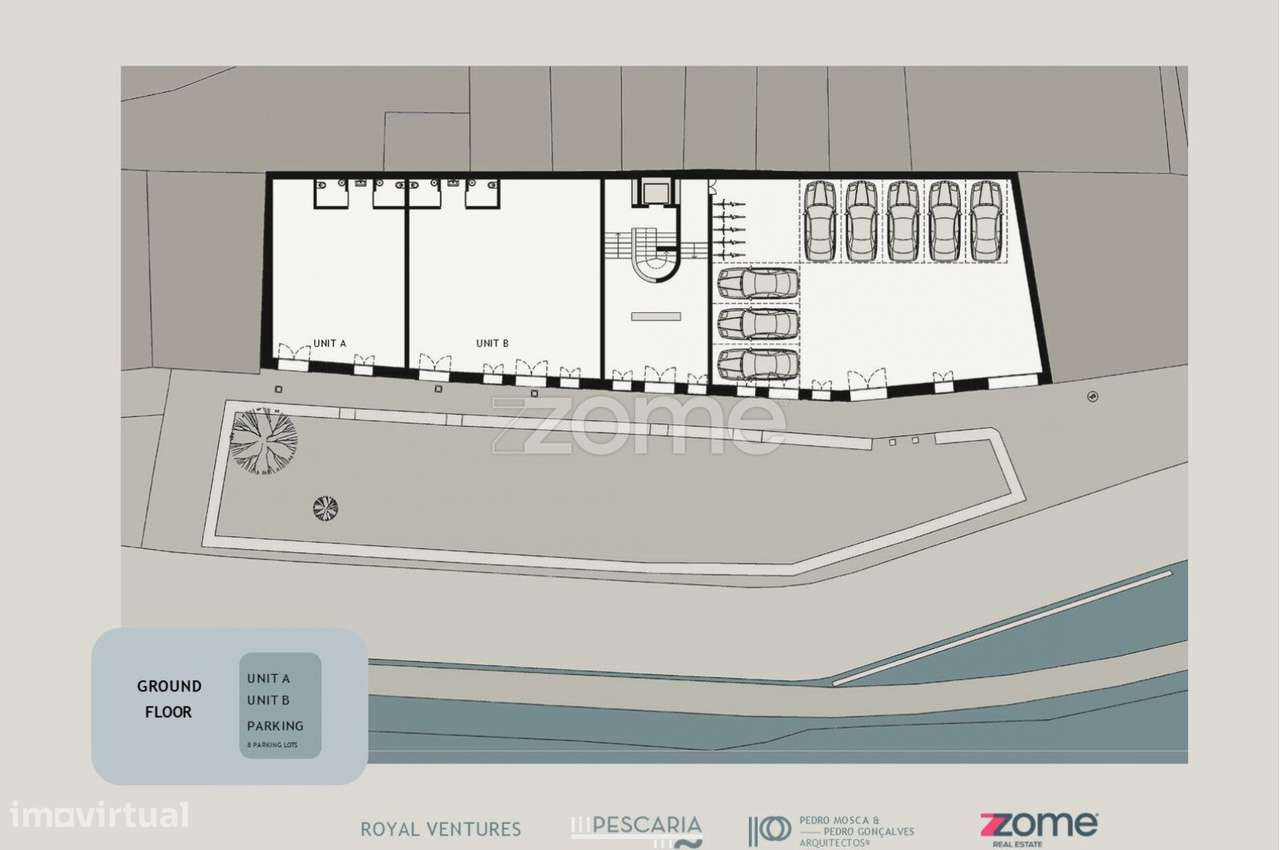 Apartamento T1 novo, terraço e garagem, Vila Nova de Gaia (Fração O... - Grande imagem: 3/18