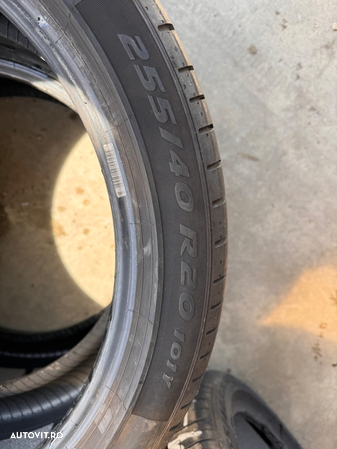 Vând 4 anvelope 255/40/20 Pirelli de vară ca noi - 6