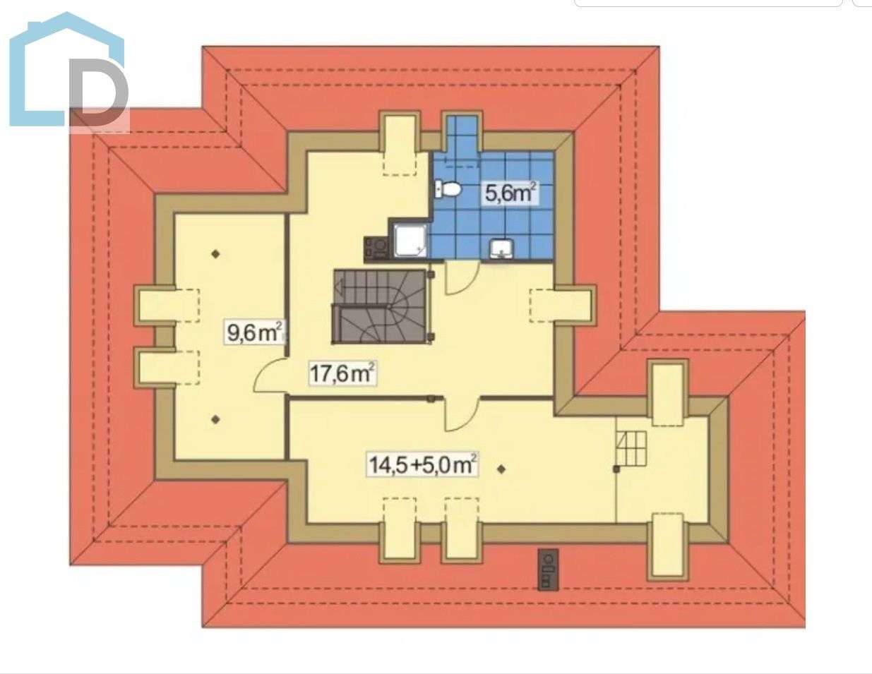 Dom, 163,10 m², Nowa Wieś-18