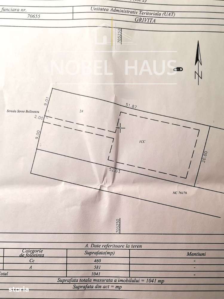 Teren intravilan 1041 mp, Grivita - Imagine principală: 3/5