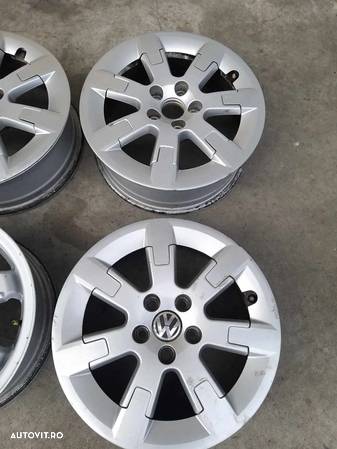 Set jante aliaj r15 vw polo 6r cross 6r0601 - 7